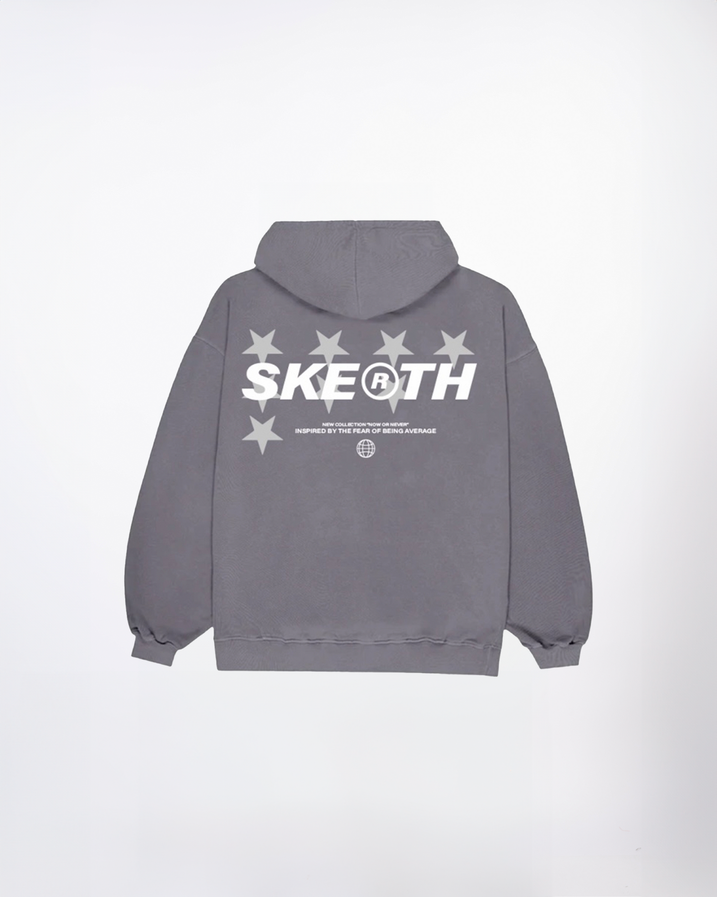 NOW OR NEVER HOODIE GREY